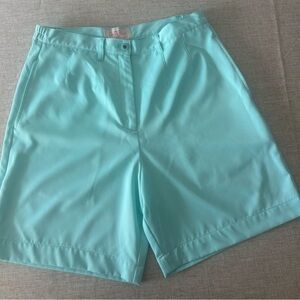 Coral Bay Mint Blue Bermuda Shorts Casual Lightweight Sz 6